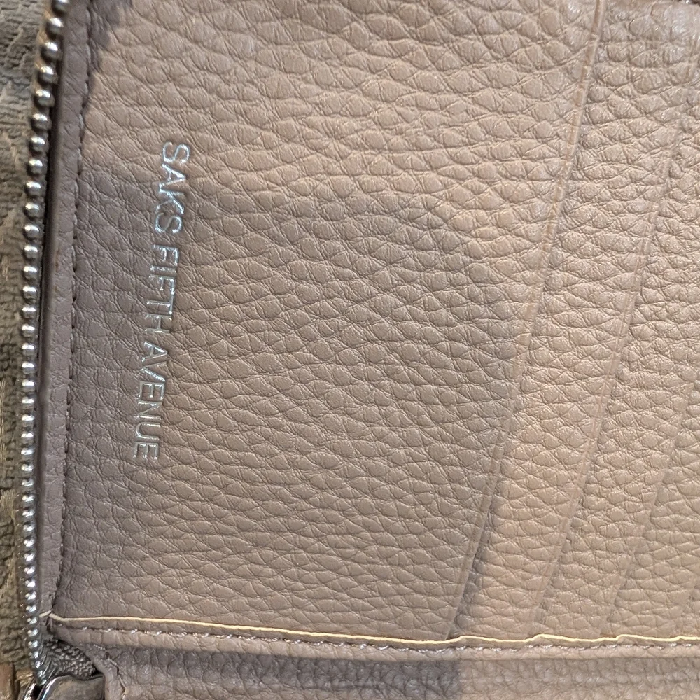 Saks Fifth Avenue Large Wallet - Picture 12 of 14